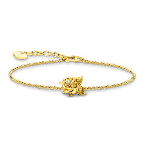 THOMAS SABO strieborný náramok Roses Romance A2175-414-39