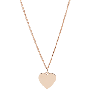 FOSSIL náhrdelník Engravable Heart FOJF03021791