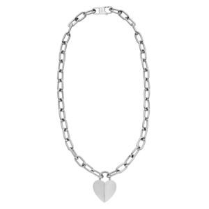 FOSSIL náhrdelník Harlow Linear Texture Heart FOJF04657040