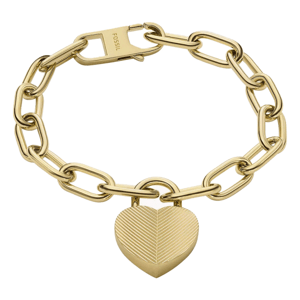 FOSSIL dámsky náramok Harlow Linear Texture Heart FOJF04658710