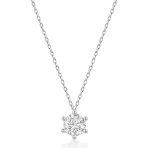 SOFIA DIAMONDS zlatý náhrdelník s laboratórnym diamantom 0,5 ct D-E/VS+ LABGPD22214WG