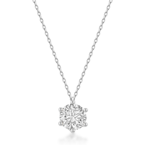 SOFIA DIAMONDS zlatý náhrdelník s laboratórnym diamantom 1,00 ct D-E/VS+ LABGPD22215WG