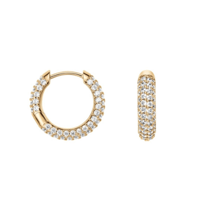 DANIEL WELLINGTON dámske náušnice Pavé Crystal DW00400642