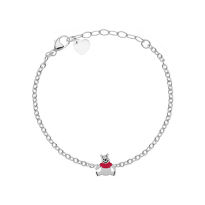 DISNEY oceľový náramok Medvedík Pú B600655L-55.CS
