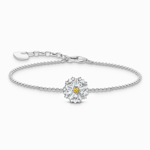 THOMAS SABO strieborný náramok Lovely Daisy A2202-051-4
