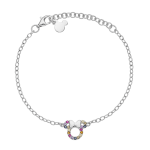 DISNEY strieborný náramok Minnie BS00046SZML-55.CS
