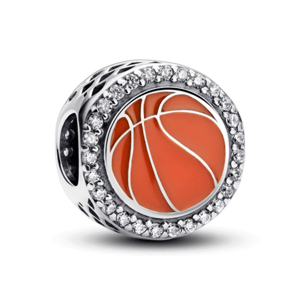 PANDORA gravírovateľná korálka Basketbal 792016CZ_E074