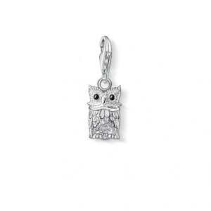 THOMAS SABO strieborný prívesok charm Owl 0792-007-12