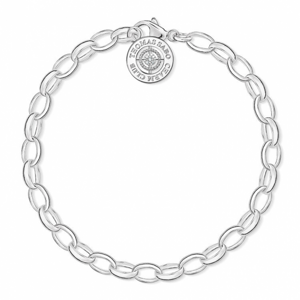 THOMAS SABO strieborný náramok na charm Diamond DCX0001-725-14