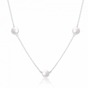 SOFIA zlatý náhrdelník s perlami NB4-SOFN0012