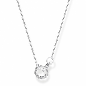 THOMAS SABO náhrdelník Crown silver KE1987-643-14-L45V