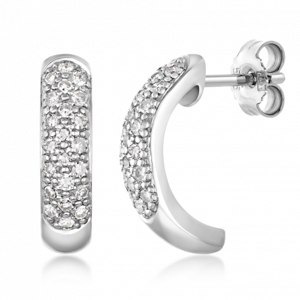 SOFIA DIAMONDS zlaté náušnice s diamantmi 0,264 ct GEMBO25081-10