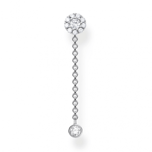 THOMAS SABO kusová náušnica Stone silver H2237-051-14