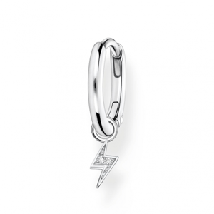 THOMAS SABO kusová náušnica Flash silver CR705-051-14
