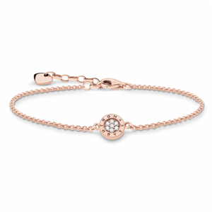 THOMAS SABO náramok Classic pavé rose gold A2047-416-14