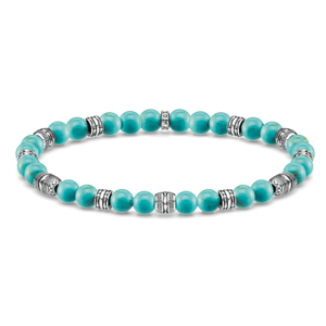 THOMAS SABO strieborný náramok Turquoise A1923-878-17