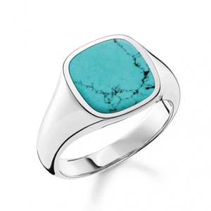 THOMAS SABO prsteň Turquoise TR2332-404-17