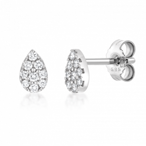 SOFIA DIAMONDS zlaté náušnice s diamantmi 0,08 ct H/SI3 CK30707731855