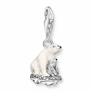 THOMAS SABO strieborný prívesok charm Ice bears 1911-691-7