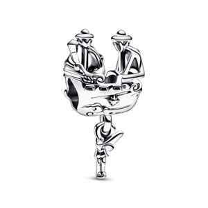 PANDORA Disney korálka Víla Cililing a loď kapitána Háka 792521C00