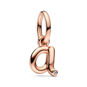 PANDORA pozlátená korálka písmeno A 782531C01