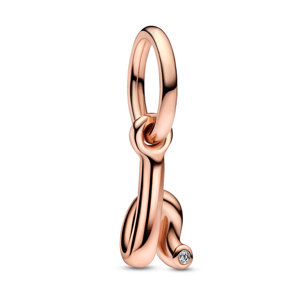 PANDORA pozlátená korálka písmeno H 782462C01