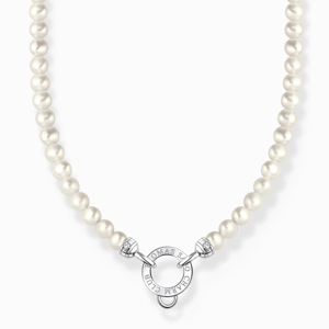 THOMAS SABO náhrdelník na charm White pearls KE2187-167-14