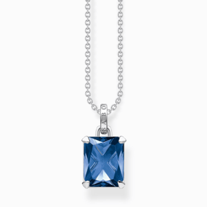 THOMAS SABO náhrdelník Blue stone silver KE1964-699-1