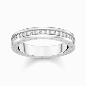 THOMAS SABO prsteň White stones TR2254-051-14