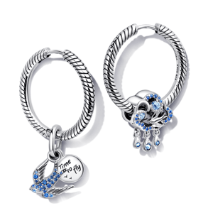 PANDORA náušnice s korálkami 299532C00+792569C01+792570C01