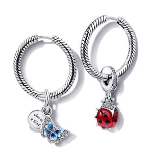 PANDORA náušnice s korálkami 299532C00+790757C01+792571C01