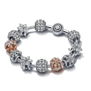 PANDORA náramok Sparkling Herbarium 590038C01+3x792623C01+4x792630C01+2x792383C01+2x782383C01