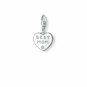 THOMAS SABO strieborný prívesok charm Best mom 0821-001-12