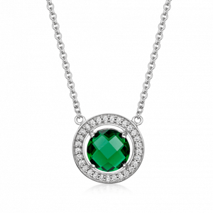 SOFIA strieborný náhrdelník AEAN0290Z,ENN/R40+10