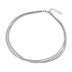 SOFIA strieborný náhrdelník AMCLC2819-45+5