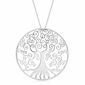 SOFIA strieborný náhrdelník Strom života AM3097CLK