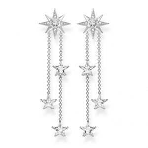 THOMAS SABO náušnice Stars silver H2084-051-14