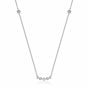 SOFIA strieborný náhrdelník so zirkónmi CAMN20668A-CZ-SS