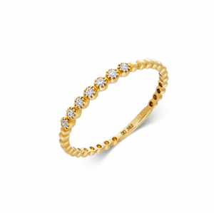 SOFIA zlatý prsteň so zirkónmi CAMR89437-CZ-YG