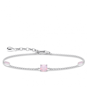 THOMAS SABO náramok Shimmering pink opal colour effect A1936-699-7-L19v