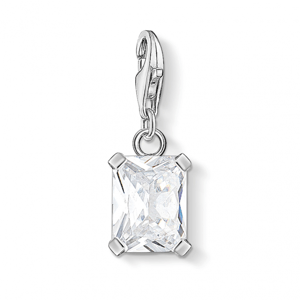 THOMAS SABO strieborný prívesok charm White stone 1849-051-14