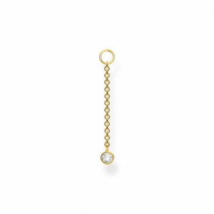 THOMAS SABO prívesok na náušnicu White stone gold EP006-414-14