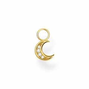THOMAS SABO prívesok na náušnicu Moon gold EP003-414-14