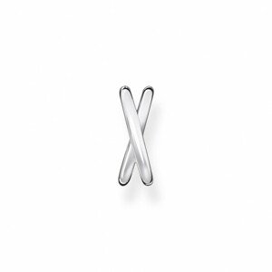 THOMAS SABO kusová náušnica Double strand silver EC0024-001-21