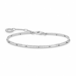 THOMAS SABO strieborný náramok Double strand silver A1997-001-21-L19v