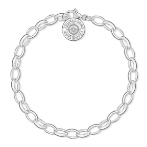 THOMAS SABO strieborný náramok na charm Diamond DCX0001-725-14