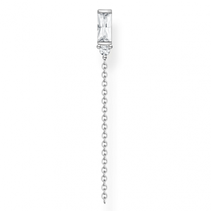 THOMAS SABO kusová náušnica White stone silver H2183-051-14