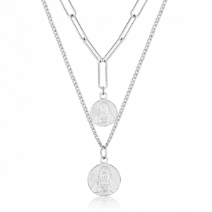 SOFIA strieborný náhrdelník s Pannou Máriou CONOB100484