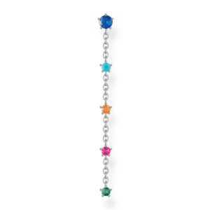 THOMAS SABO kusová náušnica Vintage colourful stones H2194-477-7