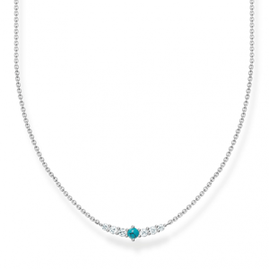 THOMAS SABO náhrdelník Turquoise stone KE2093-405-17-L42V